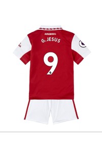 Arsenal Gabriel Jesus #9 Babyklær Hjemme Fotballdrakt til barn 2022-23 Korte ermer (+ Korte bukser)
